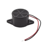 Zumbador 85 dBi a 12 Vcc para Chapas y Contrachapas permite avisar que la puerta se esta abriendo.