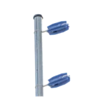 Aislador de color Azul para postes de esquina de alta Resistencia con Anti UV de uso en cercos eléctricos - Image 3