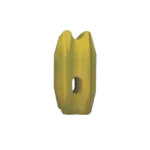 Aislador de color Amarillo  para postes de esquina de alta Resistencia con Anti UV de uso en cercos eléctricos - Image 2