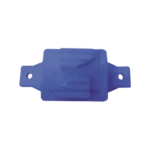 Aislador de Paso colo Azul reforzado para cercos eléctricos, resistente al clima extremoso - Image 2