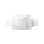 Aislador de Paso Blanco reforzado para cercos eléctricos, resistente al clima extremoso - Image 2