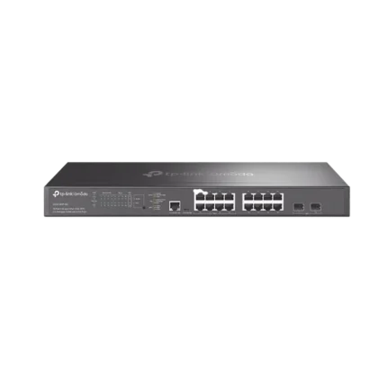 Switch L2+ Omada PoE+ / 16 Puertos MultiGigabit 2.5G / 8 Puertos 2.5G Sin PoE / 8 Puertos PoE+ 2.5G / 2 Puertos SFP+ 10G / Administración Centralizada Omada o Stand-Alone / Multicast IGMP / Presupuesto PoE 240W / Montaje en Rack