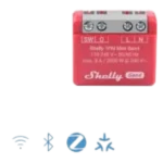 Mini Interruptor inteligente Wi-Fi 2.4 / medición de consumo, /1 canal 8A 110-240 / compatible con asistentes de voz
