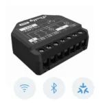 Apagador inteligente Wifi 2.4 / 2 canales  Para apagador doble / 10A por canal / Compatible con asistentes de voz