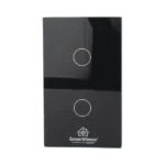 (ZigBee) Apagador switch inalámbrico ZigBee, control de 2 regresos de carga, 110V