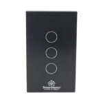 (Wifi) Apagador switch inalámbrico WIFI, control de 3 regresos de carga, 110V