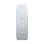 Control remoto 1 canal para motores de persiana Somfy con señal inalámbrica, instrucciones: sube, baja y detener, con posición favorita programada. - Image 2
