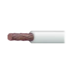( SSLU13 ) Cable Eléctrico 10 awg  color blanco,Conductor de cobre suave cableado. Aislamiento de PVC, autoextinguible. BOBINA 100 MTS - Image 2