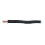 Cable Eléctrico 16 awg  color negro, Conductor de cobre suave cableado. Aislamiento de PVC, auto-extinguible.BOBINA de 100 MTS