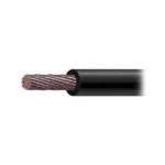 Cable Eléctrico de Cobre Recubierto THW-LS Calibre 2/0 AWG 19 Hilos Color Negro (100 metros). - Image 2