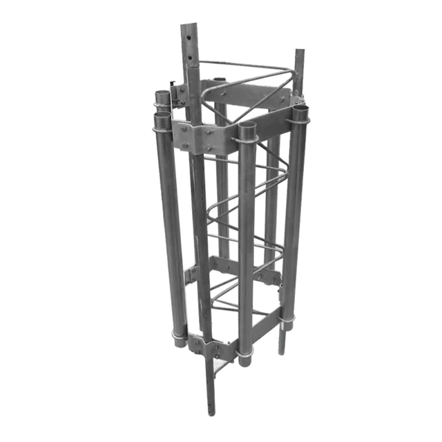 SMHEX35G-h Herraje para 6 antenas sectoriales compatible con tramo STZ35G. - Image 1