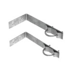 Juego de 2 Herrajes de Pared para Sujeción de Mástil (1-1/4" a 2") - Image 2