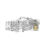Plug RJ45 Cat6/6A, Para Cable UTP de Calibre 28 AWG (Diámetro Reducido), Chapado en Oro de 50 micras, Paquete de 100 piezas - Image 5