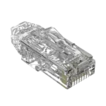 Plug RJ45 Cat6/6A, Para Cable UTP de Calibre 28 AWG (Diámetro Reducido), Chapado en Oro de 50 micras, Paquete de 100 piezas - Image 2