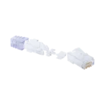 Plug RJ45 Cat6, Para Cable UTP de Calibre 23-24 AWG, Chapado en Oro de 50 micras, Paquete de 100 piezas - Image 2