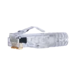 Plug RJ45 Cat6 de 3 Piezas, Para Cable UTP de Calibre 23-24 AWG, Chapado en Oro de 50 micras, Paquete de 100 piezas - Image 4