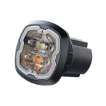 Estrobo Oculto, 6 LED, rojo/azul, SAE Clase I, Empotrable, lente transparente - Image 2