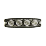Luz Auxiliar de 4 LED, ámbar, SAE Clase I, Lente transparente - Image 4