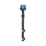 Luz Telescópica para Motocicletas, 8 LED, Azul, SAE Clase I