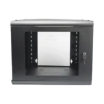 Gabinete de Pared 9U de 635 mm de Profundidad, Rack de 19 in en Acero Reforzado: Compacto y Resistente para Soluciones Profesionales