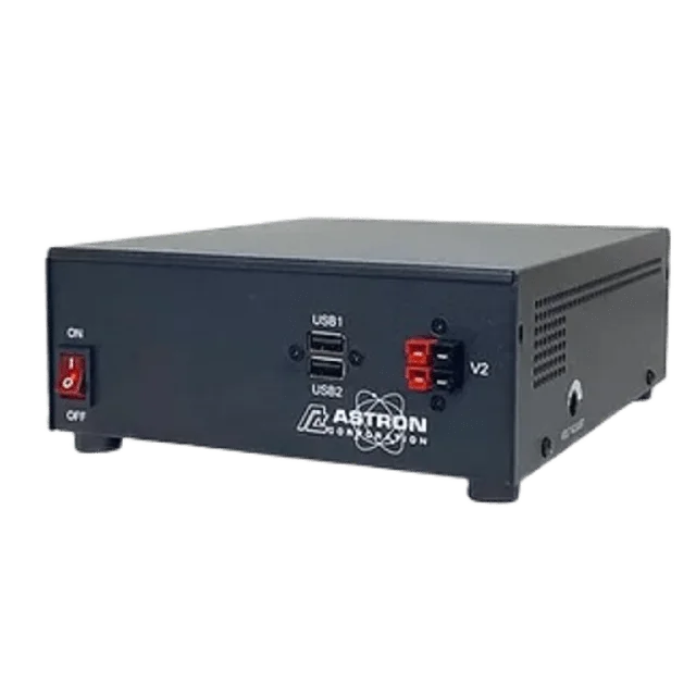 SS25AP-20614 Fuente de Alimentación Conmutada, Salida Pico de 25A a 13.8Vdc, Polos de Alimentación del Panel Frontal, 2 Puertos USB: 5,2 V, - Image 1