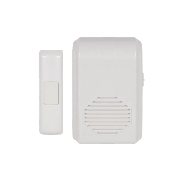 STI3350-h Timbre Inalámbrico Para Puerta Con 10 Tonos, Hasta 150m Linea de Vista, Con Receptor Inalámbrico Incluido, 110Vca - Image 1