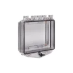 Caja Protectora de Policarbonato con Montaje de Pared