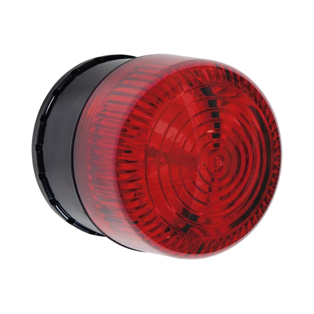 STISA5500R-h Microcontrolador SELECT-ALERT con Alarma Sirena/Estrobo para notificar Entradas/Salidas No Autorizadas y Emergencias, Color Rojo - Image 1