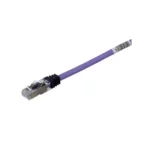 Patch Cord Cat6A, Blindado S/FTP, CM/LS0H, 10ft, Color Violeta - Image 3