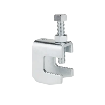 Mordaza de Acero Fija barras de 1 1/4", para varilla roscada de 1/2".