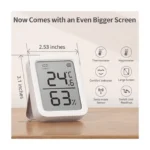 Medidor de temperatura y humedad Datos en pantalla / inalámbrico BLUETOOTH compatible con HUB SwitchBot - Image 7