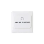 Interruptor de Energía para Habitación de Hotel / Habilita la corriente eléctrica al colocar la llave (tarjeta) de la habitación