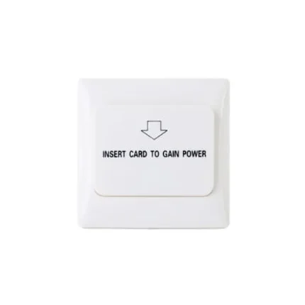 Interruptor de Energía para Habitación de Hotel / Habilita la corriente eléctrica al colocar la llave (tarjeta) de la habitación