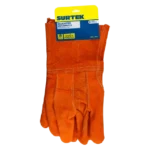 Guantes de Carnaza Largo/ Refuerzo en Palma / Resistente a Abrasión y Temperaturas Moderadas. - Image 5
