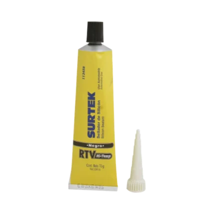 Silicón para Altas Temperaturas /Color Negro/ Tubo 70 g.