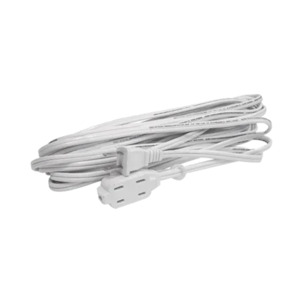 Extensión Eléctrica Doméstica de 8 metros / 127 V CA 8 A Máximo / Color Blanco.