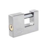 Candado para Cortina Metálica / Medida 80 mm/ Acabado Cromo Satinado/ Nivel de Seguridad 6 / Llave Estándar. - Image 2