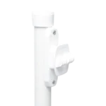 Poste con 6 Aisladores de PASO  para Cerca Electrificada. Tubo Galva. de 1.4m, cal. 18 de 1" Diam. + Pintura Blanca. - Image 5
