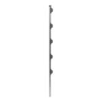 Poste de Paso de 1.2m para Cerca Electrificada.Tubo Galvanizado cal. 18 de 1"Diam. con Tapón y 5 Aisladores Instalados. - Image 4