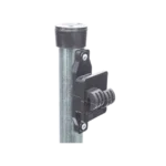 Poste con altura de 1m para cercos eléctricos/ Incluye base multiposicion fabricado 100% con acero galvanizado con 5 aisladores de paso - Image 5