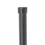 Poste de Esquina Negro de 1.2m para Cerca Electrificada de Tubo Galvanizado cal. 18 de 1"Diam. para 5 Aisladores (No incluidos). - Image 3