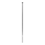 Poste de Esquina de 1m para Cerca Electrificada de Tubo Galvanizado cal. 18 de 1"Diam. Ideal para 5 Aisladores (No incluidos). - Image 3