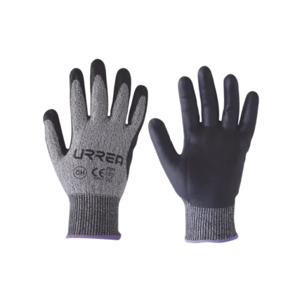 Guantes talla mediana supraneema con recubrimiento de nitrilo.