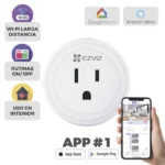 Enchufe Inteligente / Wi-Fi / Control a través de la Aplicación Móvil  / Conecte los Dispositivos del Hogar / Permite Personalizar Horarios / Soporta Asistente de Voz de Google y Alexa - Image 5