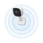 Cámara IP Wi-Fi para hogar, 2 megapixel, audio doble vía, visión nocturna, notificación Push, acepta memoria Micro SD de para grabación. - Image 3