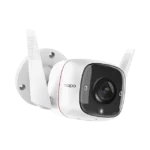 Cámara IP Wi-Fi para exterior, 3 megapixel, audio doble vía, visión nocturna, notificación Push, acepta memoria Micro SD de para grabación.