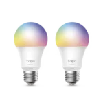 Kit 2 Focos WIFI Multicolor, Intensidad y Color Regulables, Comandos de Voz Mediante Amazon Alexa/Google Assisten