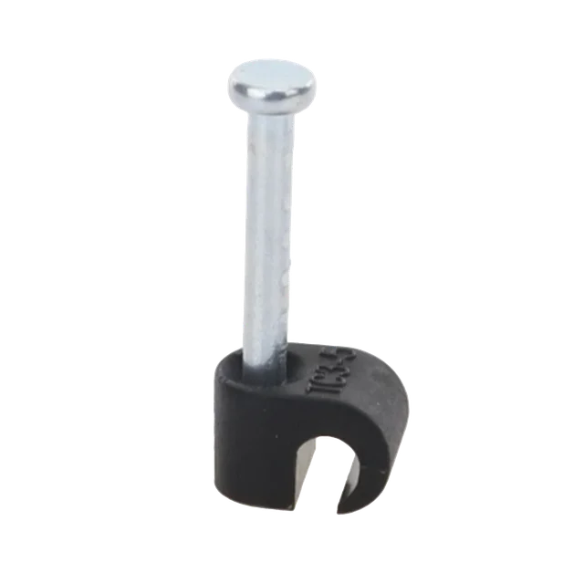 TC35RC-h Grapa negra para Fibra óptica redonda de 3 mm (100pzs) (3101-00400) - Image 1