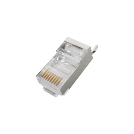 Conector RJ45 para Cable FTP/STP Categoría 5E - Blindado con pin a tierra