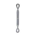 Tensor de 1/2" x 6" Acero Forjado OJO-OJO Galv. Inmersión en Caliente (Carga Max. 2200 Kg).